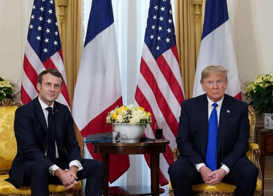 French President Emmanuel Macron and US counterpart Donald Trump.jpg