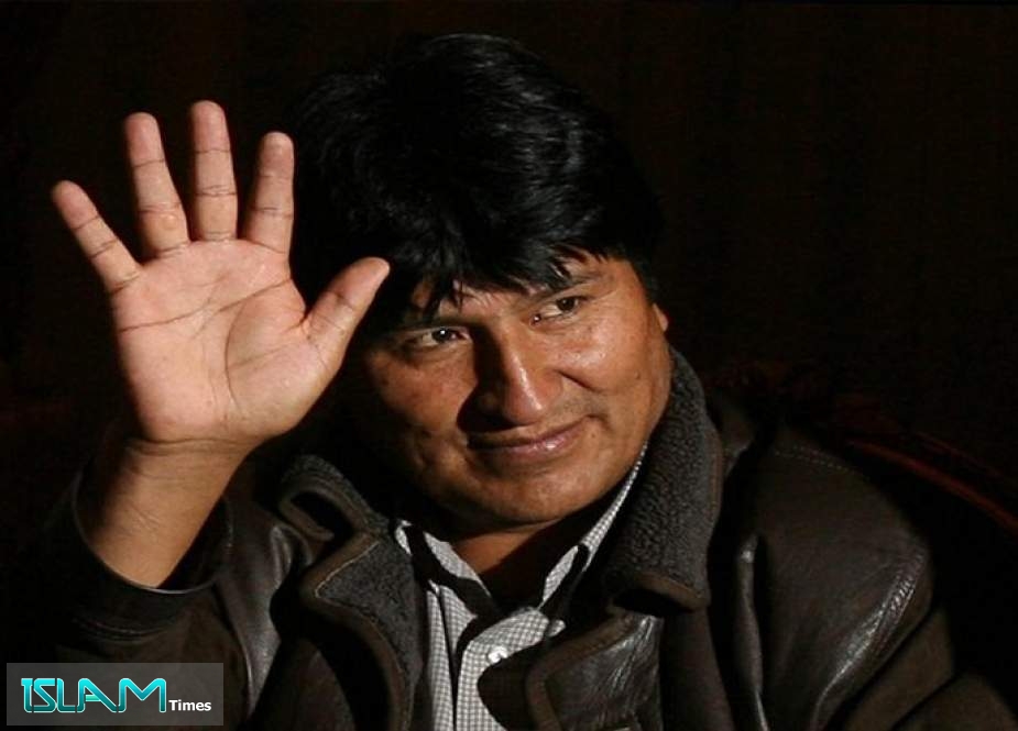 The Former Bolivian President Leaves Mexico for Cuba