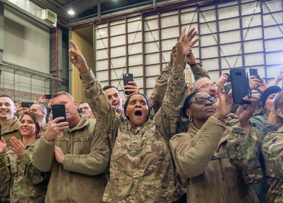 US troops cheer President Donald J. Trump.jpg