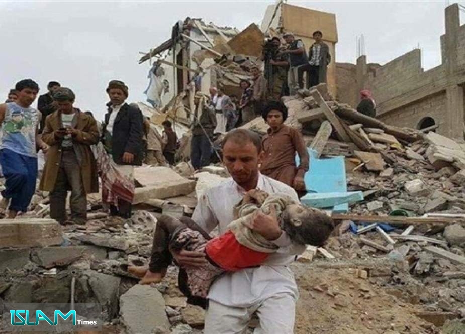 Saudi Aggression on Yemen: 3672 Children Killed, 800 Paralyzed, 400,000 Hit with Malnutrition