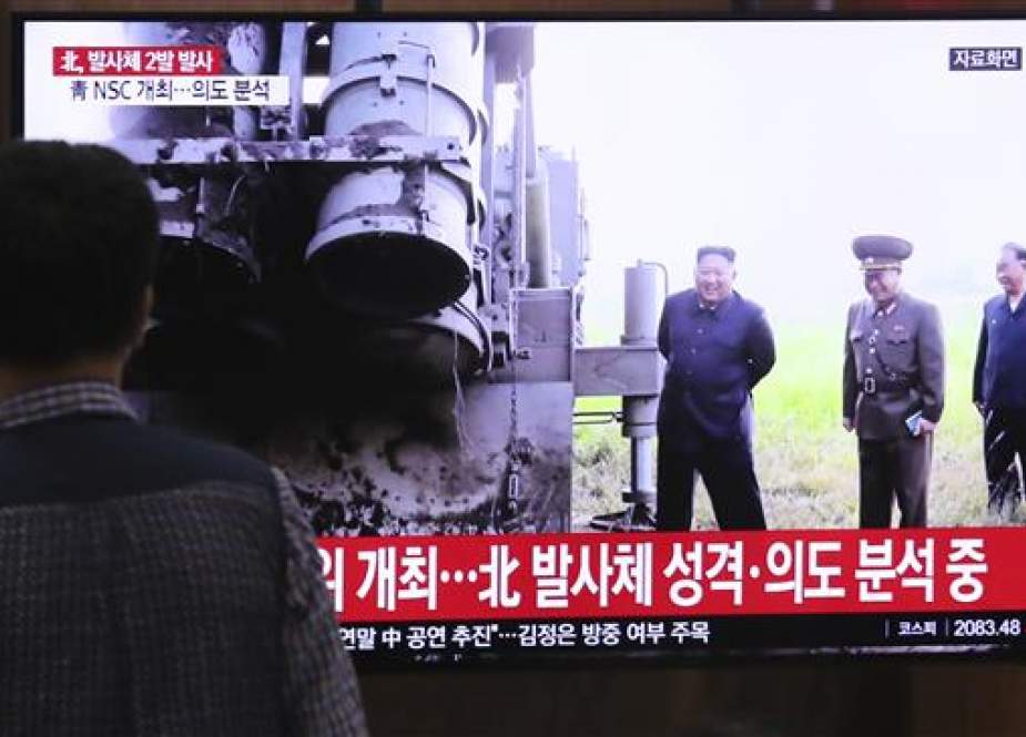 North Korean leader Kim Jong-un during a news program.jpg