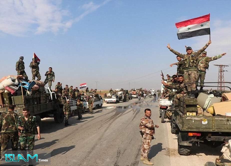 الجيش السوري يسيطر على الطريق بين 