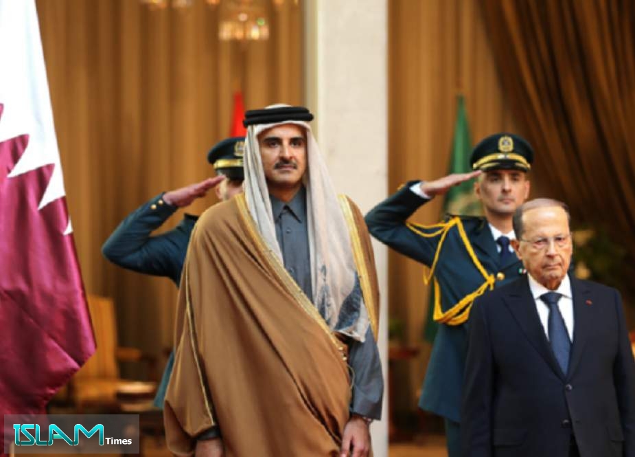عون يدعو أمير قطر لزيارة لبنان