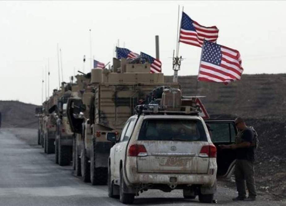 ورود کاروان کمکی به نظامیان آمریکایی مستقر در سوریه از خاک عراق