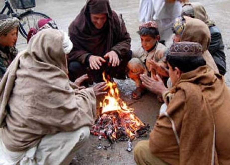 پشاور میں درجہ حرارت منفی ایک تک پہنچ گیا