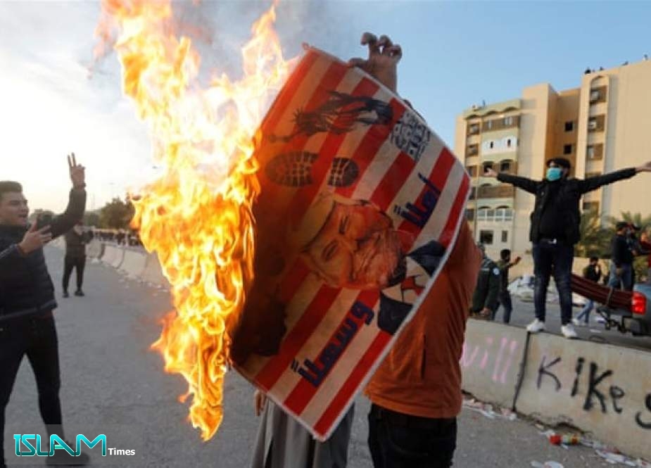 Iraqi Protesters Leave US Embassy in Baghdad