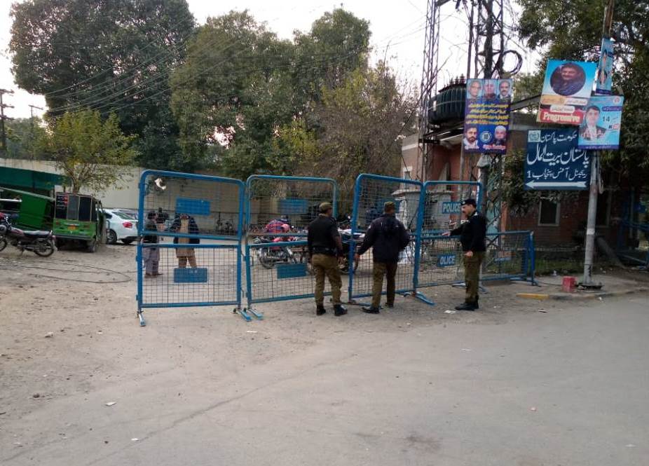 قاسم سلیمانی کی شہادت کے بعد لاہور میں امریکی قونصلیٹ کے باہر سکیورٹی سخت کر دی گئی