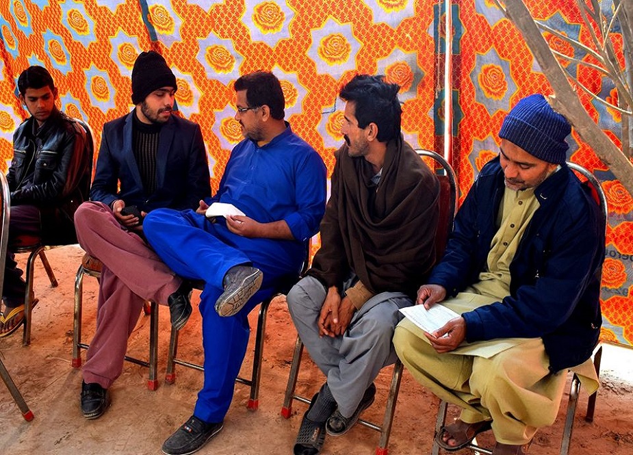 رجوعہ سادات، بعثت ٹرسٹ اور MAWA کے اشتراک سے لگائے گئے فری آئی کیمپ کی تصاویر