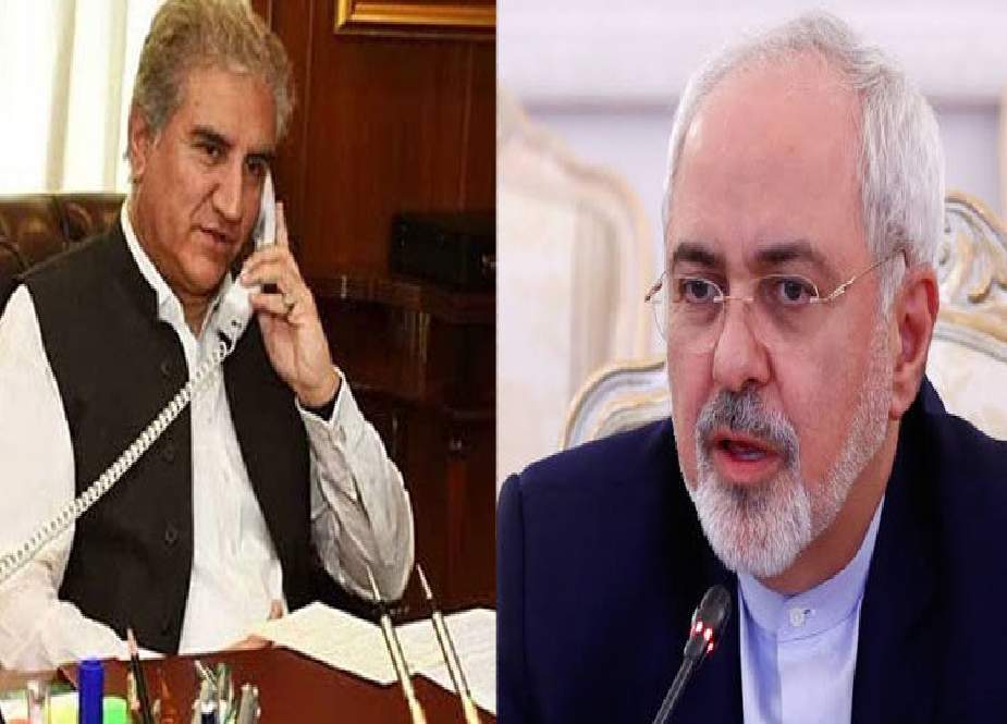 وزیر خارجہ شاہ محمود قریشی کا ایرانی ہم منصب سے ٹیلی فونک رابطہ