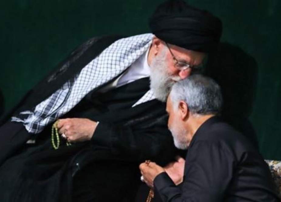 Ayatollah Khamenei and IRGC Quds Force commander Gen. Qassem Soleimani.jpg