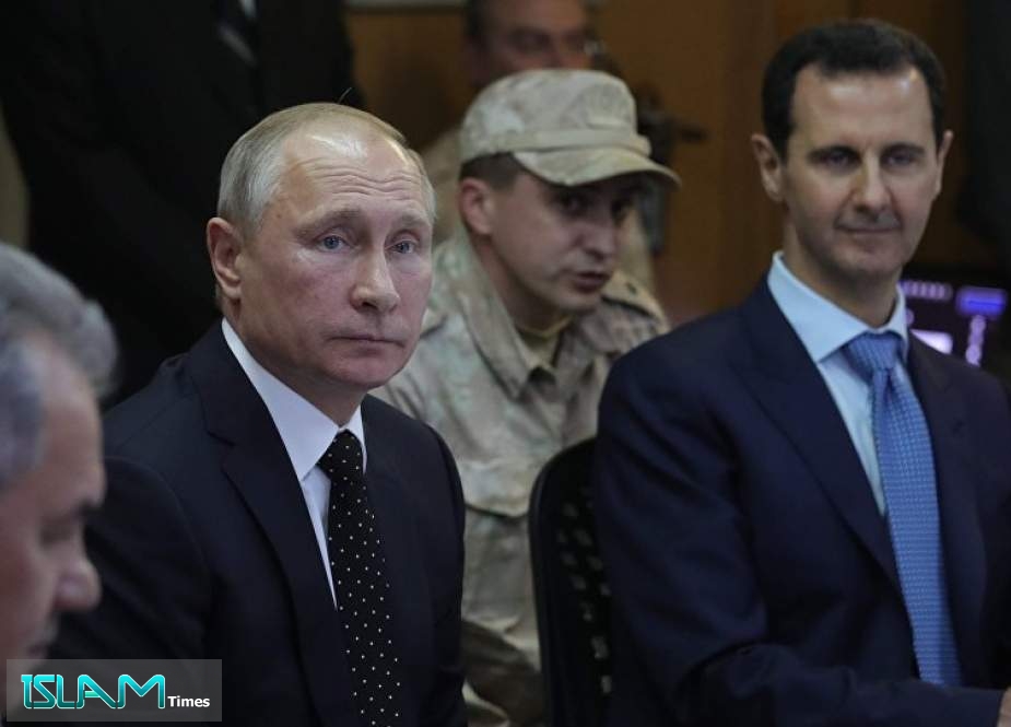 Russian President Vladimir Putin Meets Syrian President Bashar al-Assad