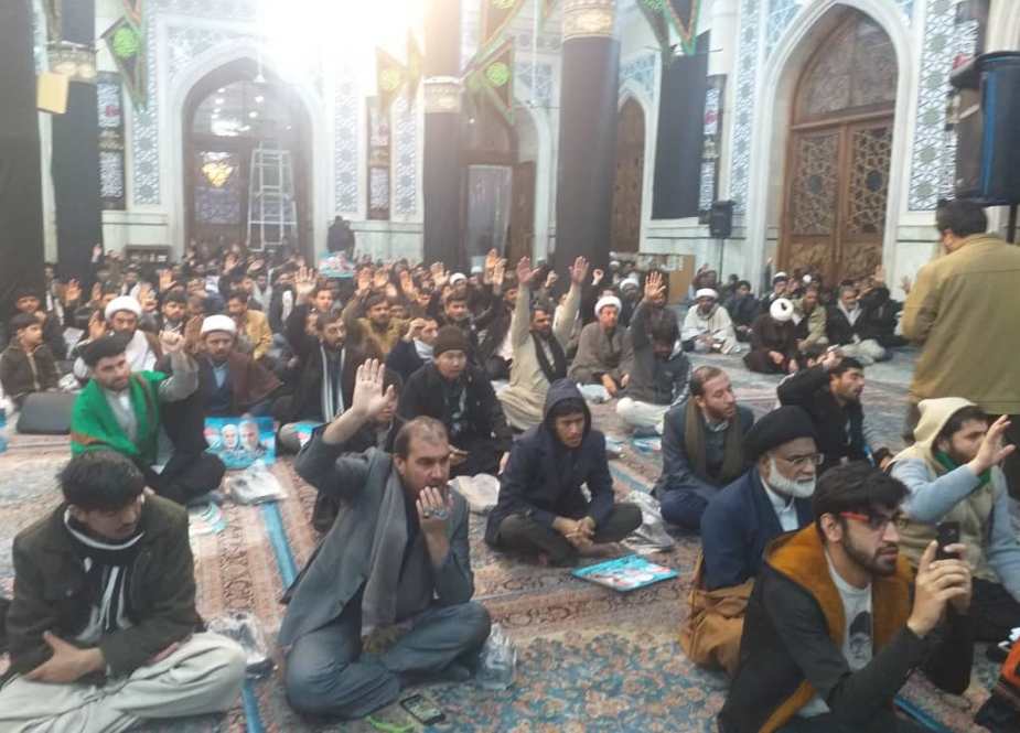 پاکستان کے علماء، طلاب اور فضلاء کیجانب سے مسجد اعظم قم میں عظیم الشان تعزیتی جلسے کا انعقاد