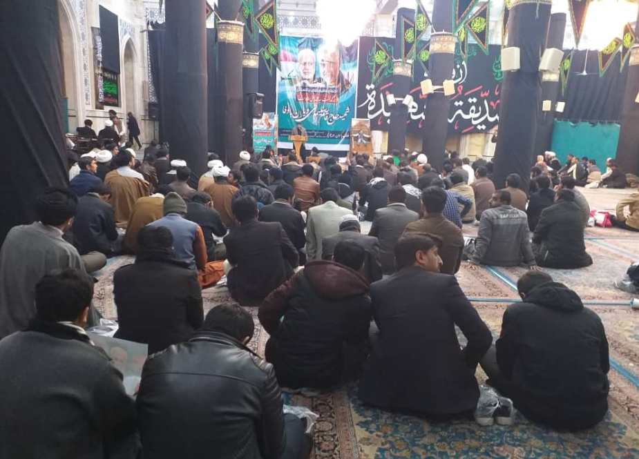 پاکستان کے علماء، طلاب اور فضلاء کیجانب سے مسجد اعظم قم میں عظیم الشان تعزیتی جلسے کا انعقاد