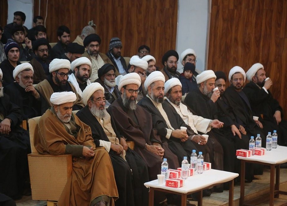 اسلام آباد، جامعۃ الکوثر میں مجلس تکریم شہدائے مقاومت کی تصاویر