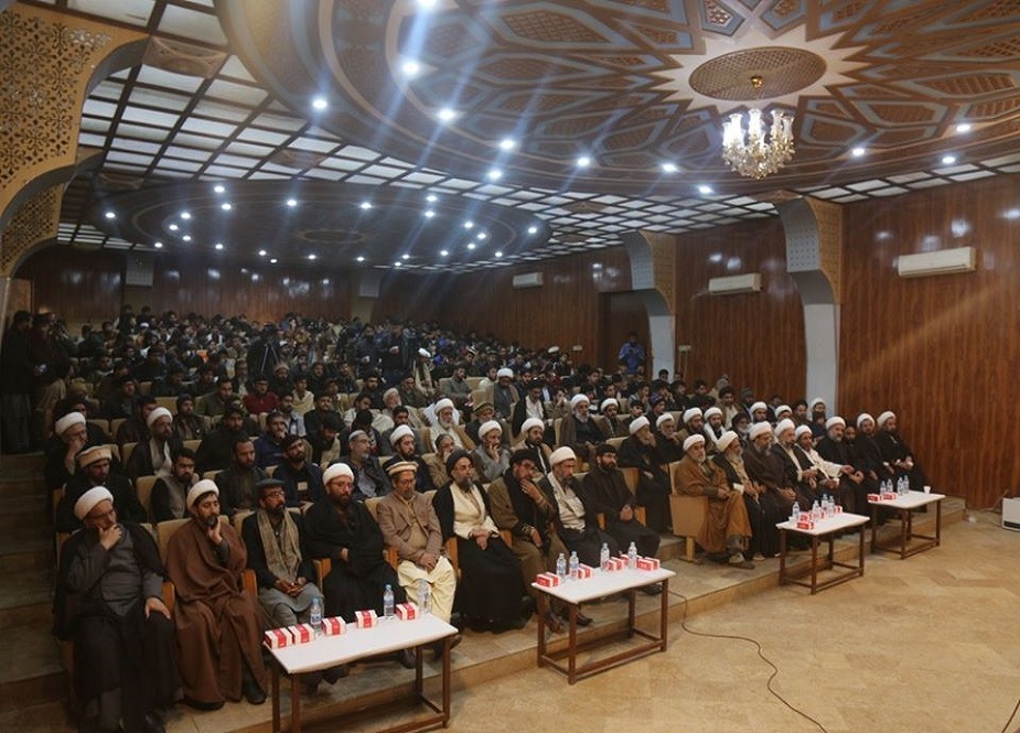 اسلام آباد، جامعۃ الکوثر میں مجلس تکریم شہدائے مقاومت کی تصاویر