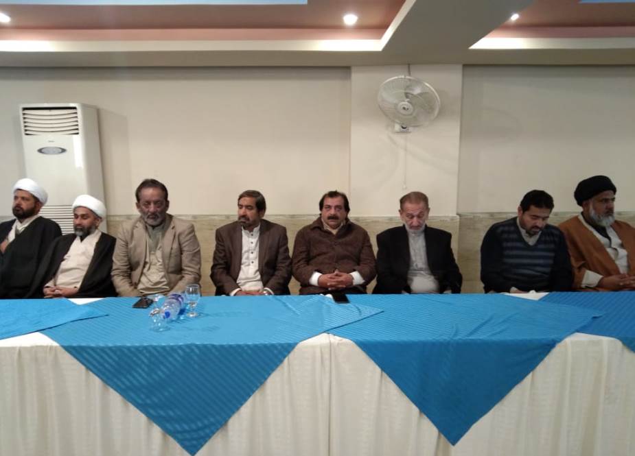 لاہور، مقامی ہوٹل میں انجمن شہریان لاہور کے زیراہتمام مشرق وسطیٰ کی صورتحال پر آگاہی نشست