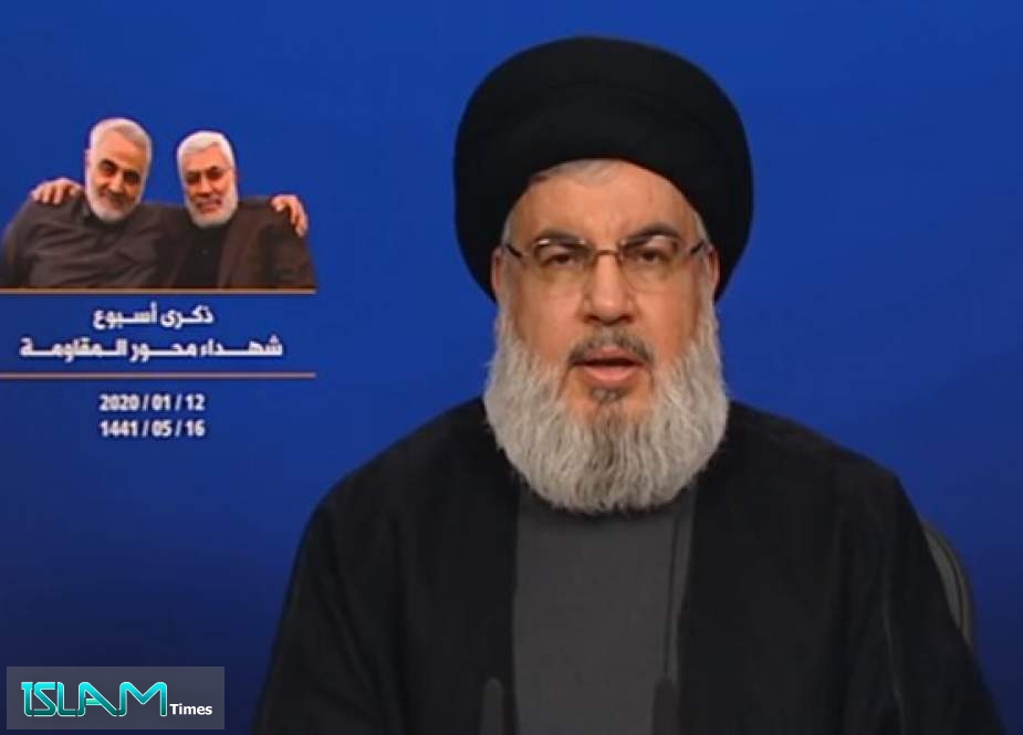 In July War Gen Soleimani Came Visited Beirut and Joined the Battlefield: Sayyed Nasrallah