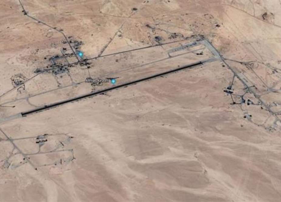 Tiyas military airbase, also known as the T4 airbase, a Syrian Air Force base, Homs, Syria.jpg