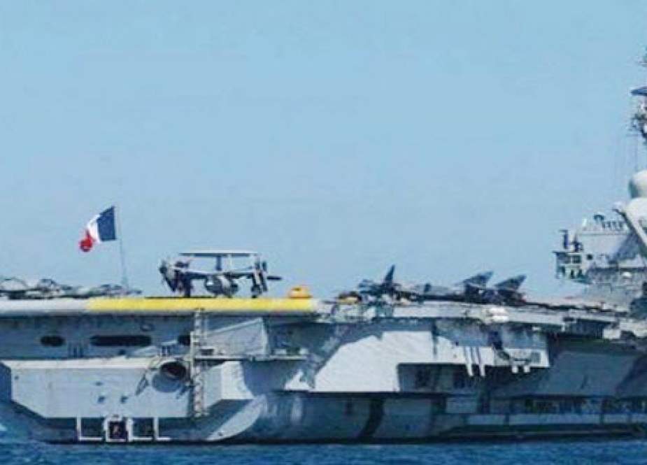 فرانسه ناو هواپیمابر به خاورمیانه اعزام می‌کند