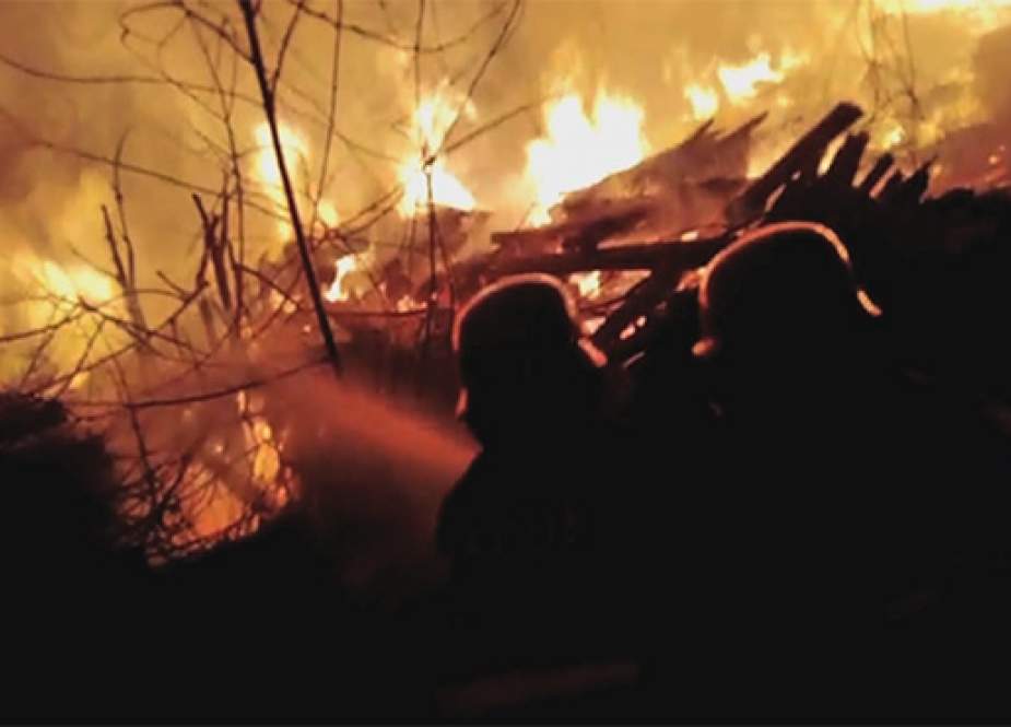 ہری پور، لکڑی کے گودام میں آتشزدگی، فائر بریگیڈ کی 7 گاڑیاں آگ بجھانے میں مصروف
