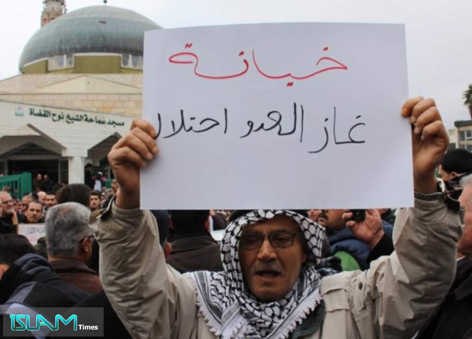 الأردن .. مشروع قانون لرفض ‘‘الغاز الإسرائيلي‘‘ : هل تعرقله الحكومة؟