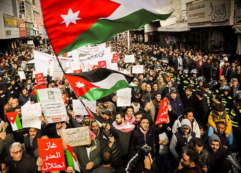 انتقام گازی اردنی‌ها از رژیم صهیونیستی