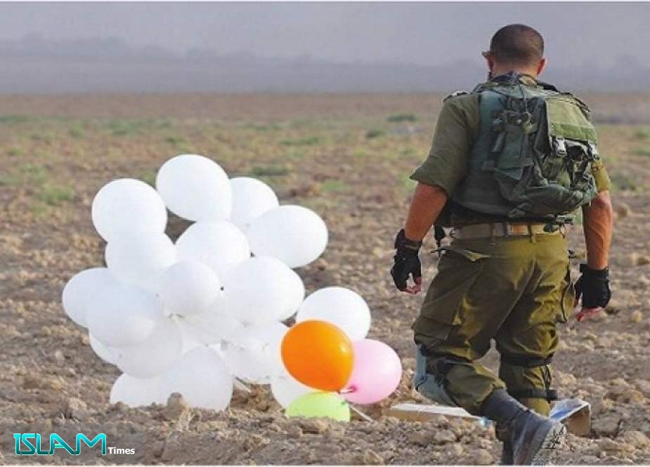 سقوط بالونات مفخخة في مستوطنات غلاف غزة