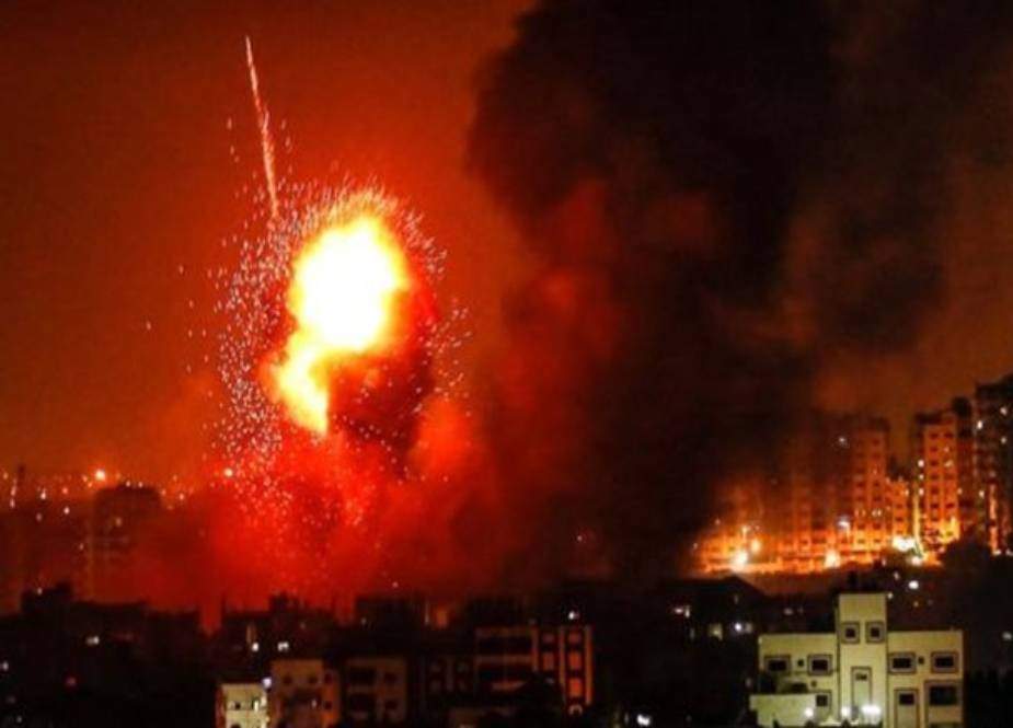 صدی کی ڈیل کے اعلان کیساتھ ہی غزہ کے جنوبی حصے میں اسرائیل کے ہوائی حملے