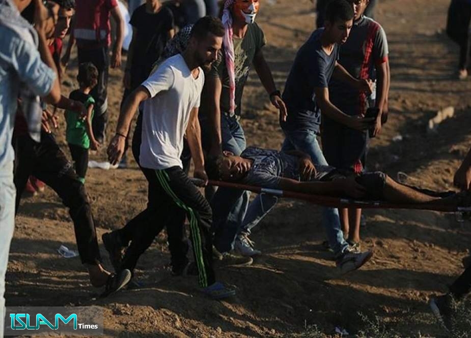 الاحتلال يستعمل الرصاص الحي ضد المحتجين على صفقة ترامب بغزة
