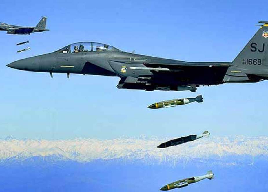 امریکا نے سال 2019 میں افغانستان میں 7،423 بم برسائے، یو این او