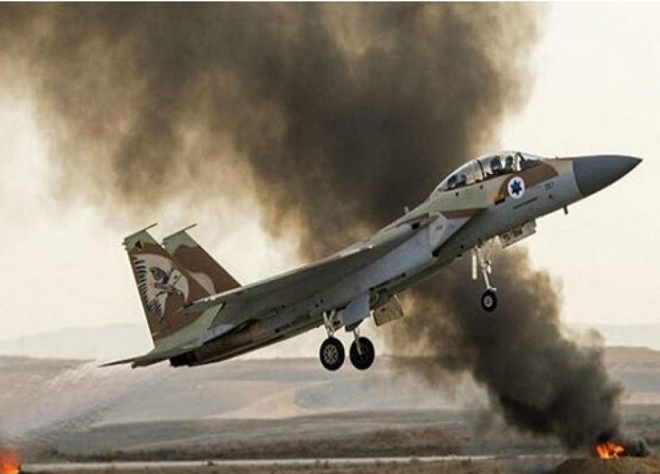 هواپیمای نظامی رژیم صهیونیستی در فلسطین سقوط کرد