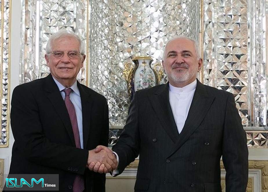 Top EU Official Meets Zarif in Tehran