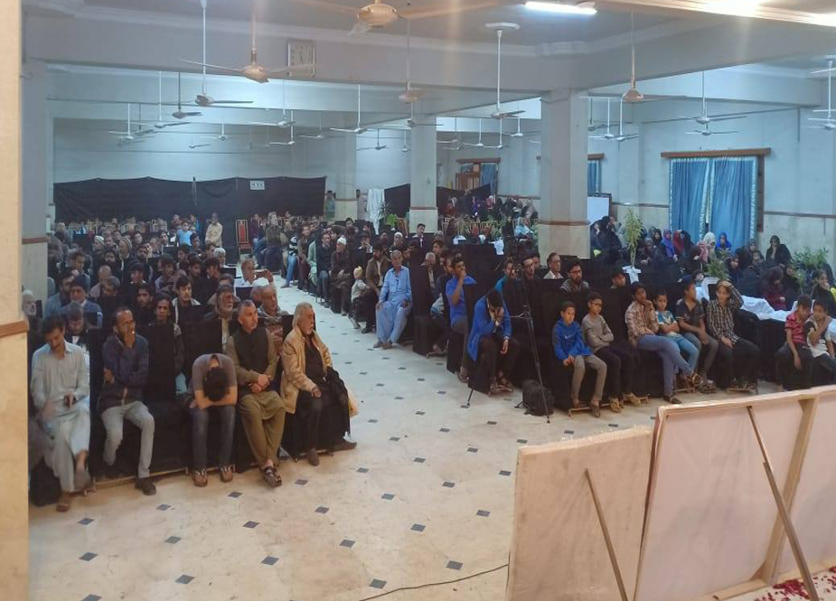 کراچی میں ناصران امام فاؤنڈیشن کی جانب سے شہید مظفر علی کرمانی کی برسی کی تقریب