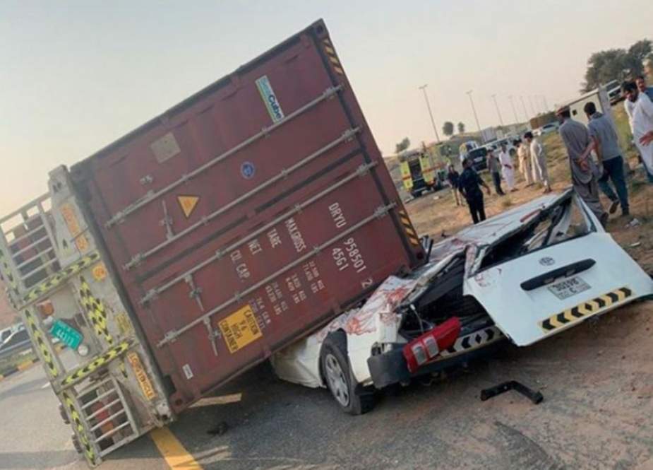متحدہ عرب امارات میں خوفناک حادثہ، پاکستانی جاں بحق