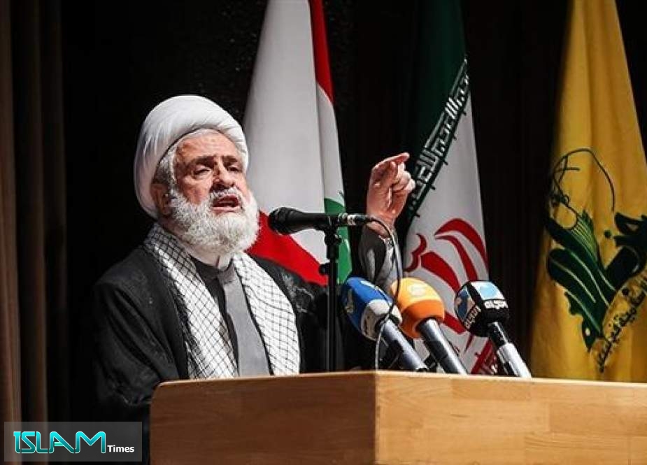 Sheikh Qassem Pointed Out that Iran Supports Resistance to Regain Rights