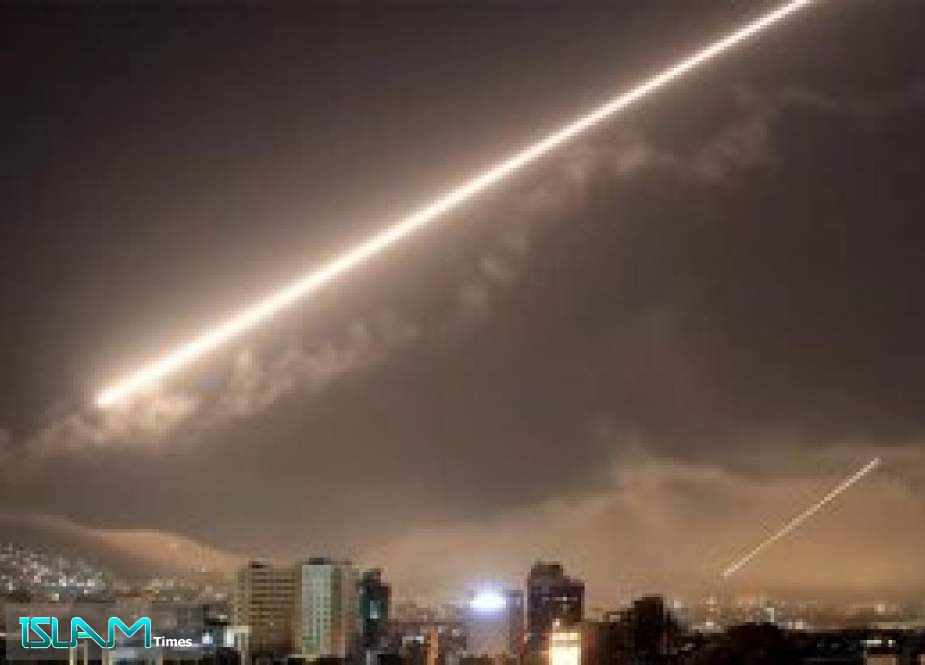الدفاعات السورية تتصدى لعدوان ‘‘اسرائيلي‘‘ قرب دمشق