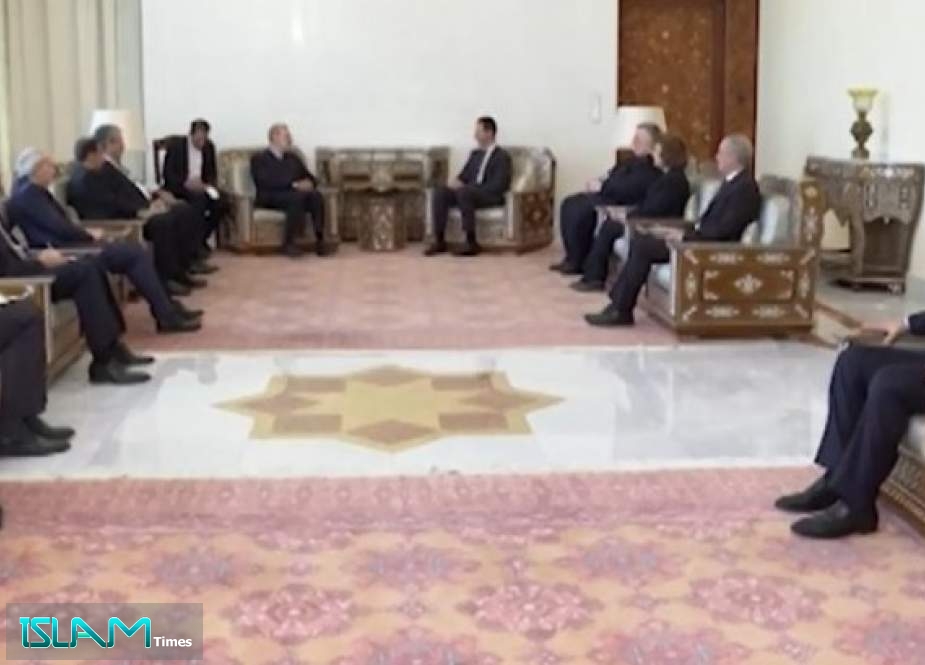 لاريجاني يؤكد دعم طهران لمكافحة الارهاب في سوريا
