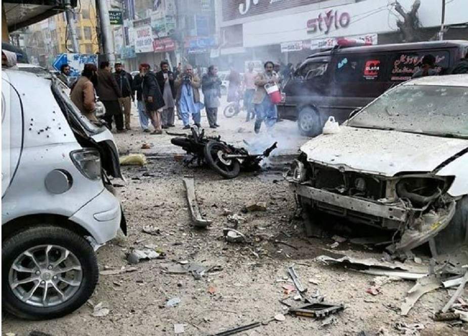 کوئٹہ میں خودکش حملہ، 8 افراد جاں بحق اور 19 زخمی ہوگئے