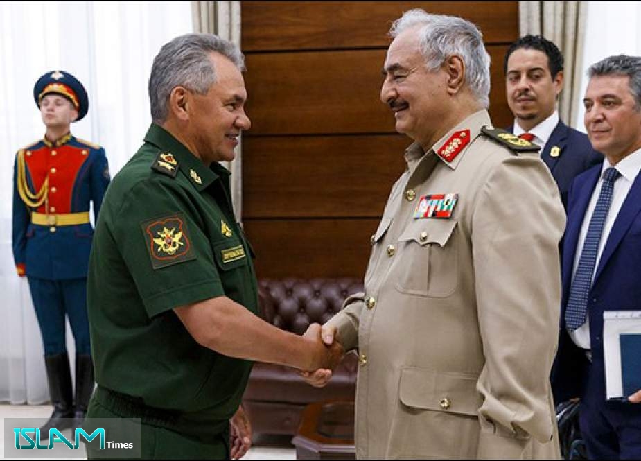 Haftar Met Russian DM for Talks on Resolving the Conflict in the North African State