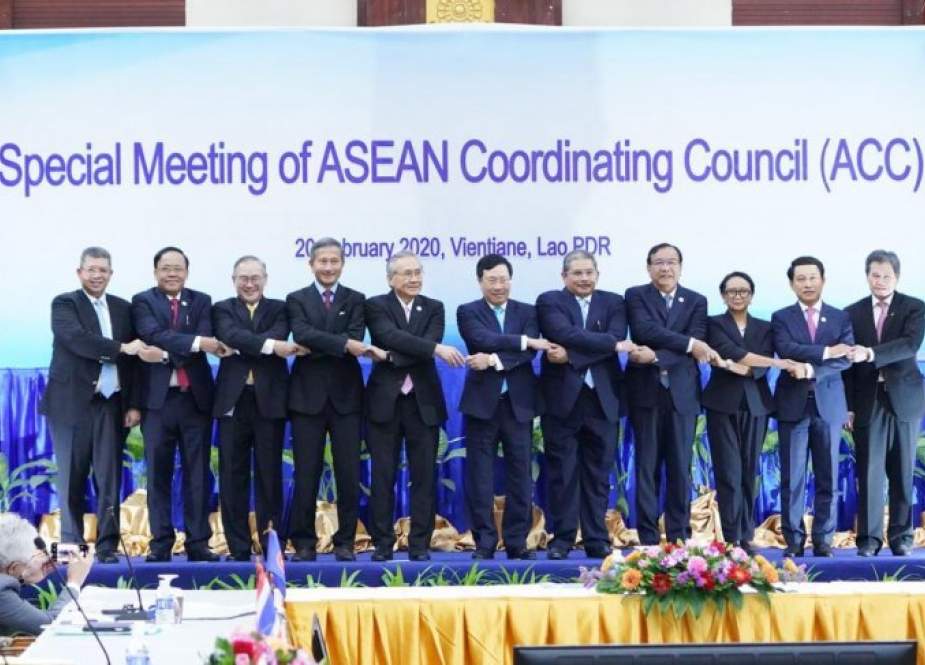 Pertemuan Khusus Menlu ASEAN-China di Vientienne, Laos.jpeg