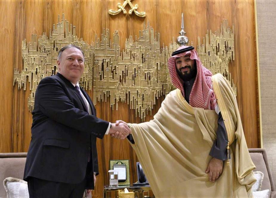 Mike Pompeo with Prince Mohammed bin Salman at Irqah Palace in the capital Riyadh.jpeg