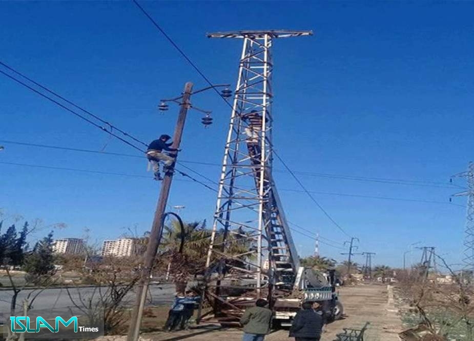 عدوان تركي يؤدي لانقطاع الكهرباء عن بلدة تل تمر بالحسكة