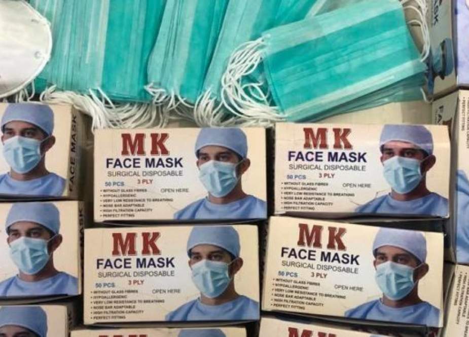 پشاور، بلیک میں ماسک فروخت کرنے والوں کیخلاف کریک ڈاؤن