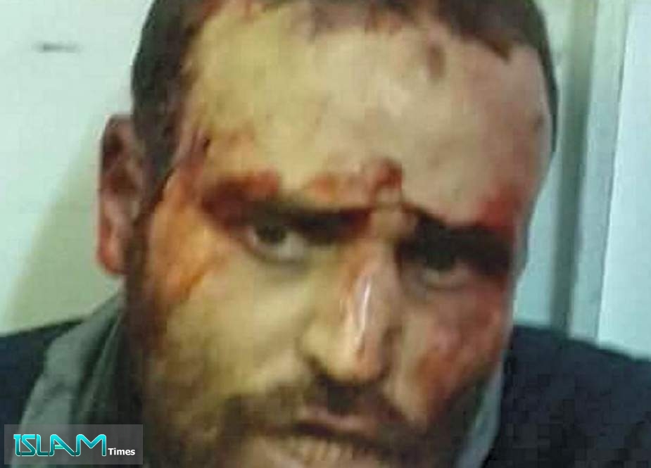 Hisham Ashmawi after his capture in the former ISIS stronghold of Derna, Libya  LNA