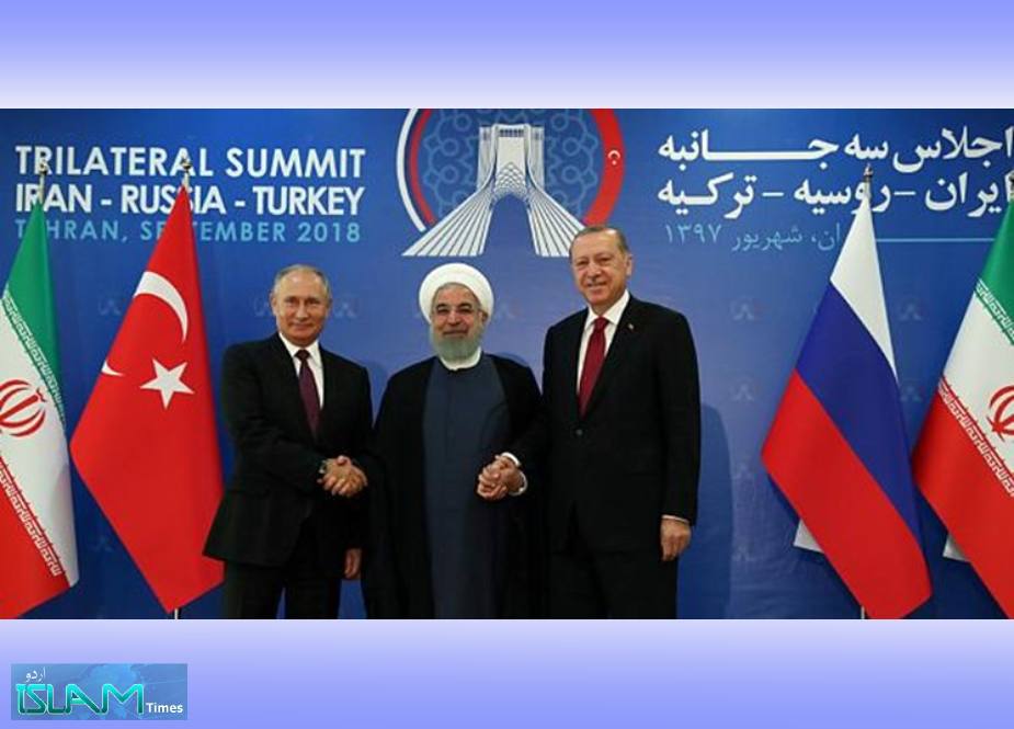 ایران کیطرف سے روس کو تہران میں سہ فریقی سربراہی اجلاس کی باقاعدہ دعوت