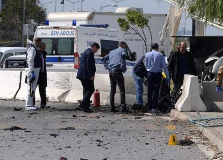 تیونس میں امریکی سفارت خانے پر خود کش حملہ
