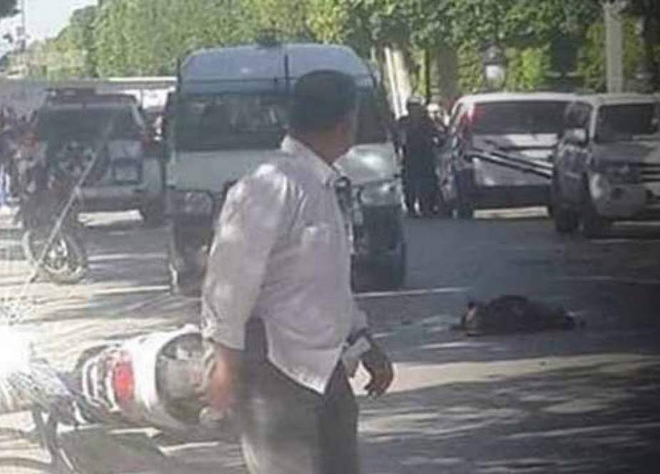 انفجار انتحاری در نزدیکی سفارت آمریکا در تونس