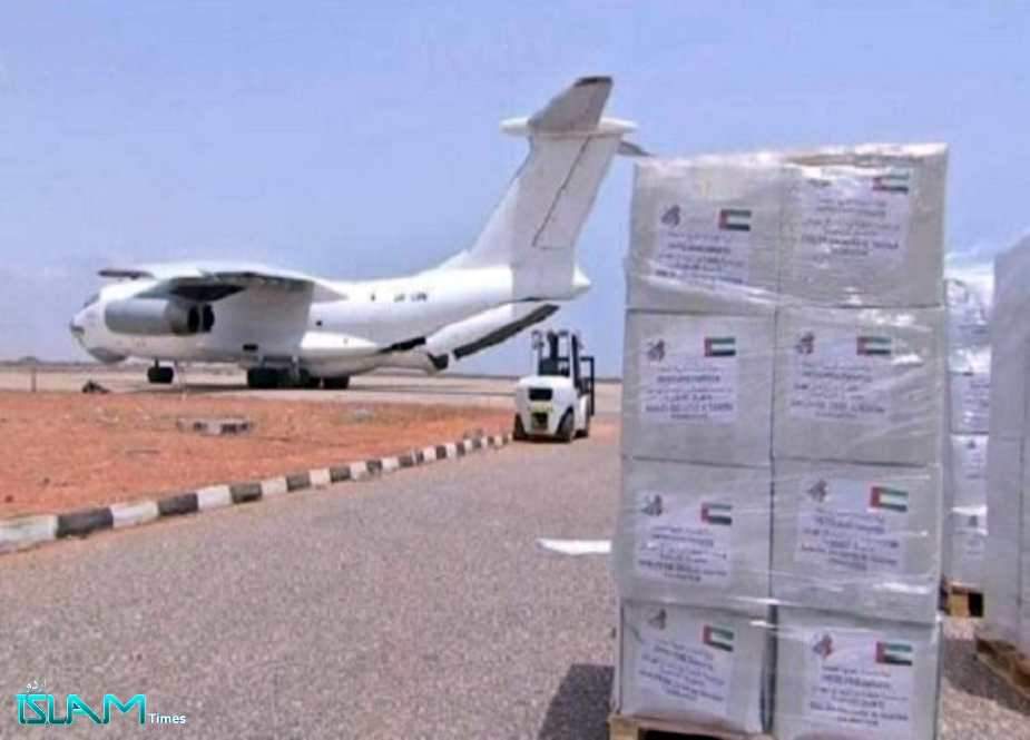 اماراتی امدادی سامان کی دوسری کھیپ ایران پہنچ گئی