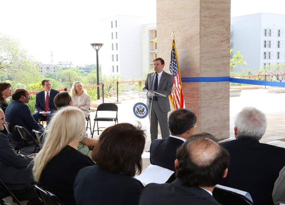 امریکی سفارتخانے کا امریکی شہریوں کیلئے خدمات جاری رکھنے کا اعلان