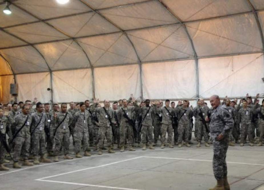 انتقال هزاران نیروی ائتلاف آمریکا از پایگاهها در عراق آغاز شد